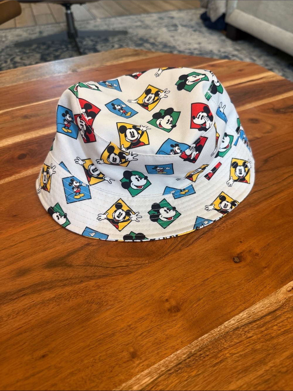 Disney Parks Reversible Mickey Mouse Graphic Bucket Hat
